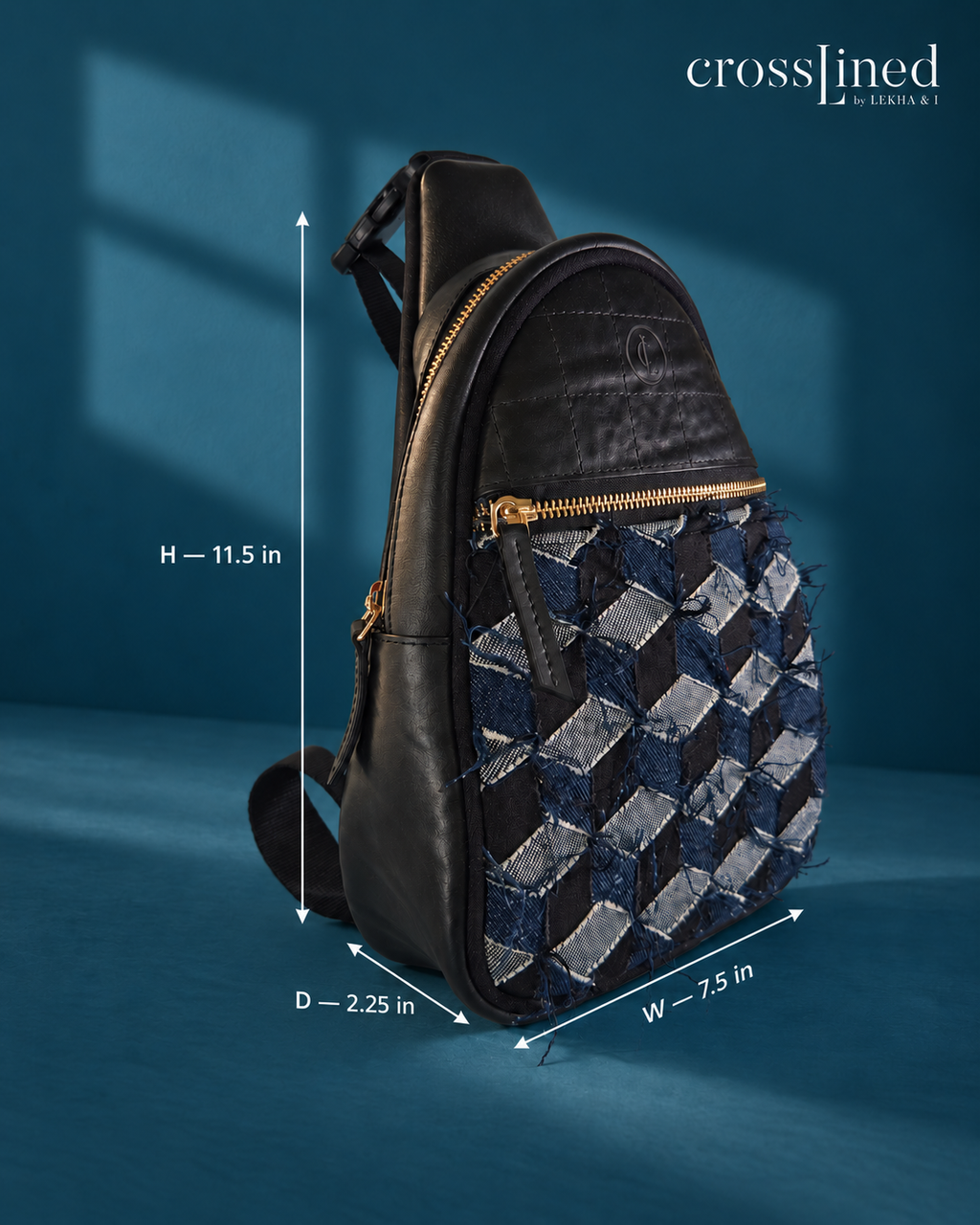 Denim Grunge Crossbag